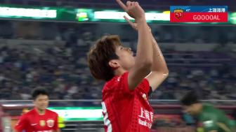 [进球视频]李帅助攻刘祝润铲射破门，海港3-1领先浙江